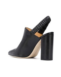 schwarze Leder Pumps von Chloe Gosselin