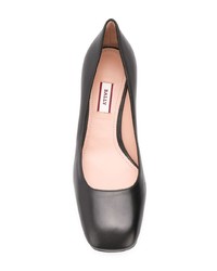 schwarze Leder Pumps von Bally