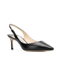 schwarze Leder Pumps von Jimmy Choo