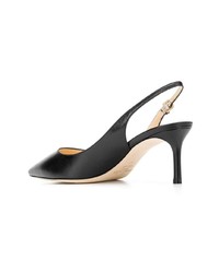 schwarze Leder Pumps von Jimmy Choo