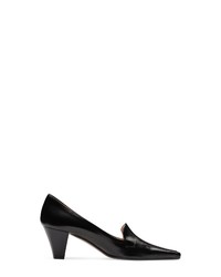 schwarze Leder Pumps von Evita