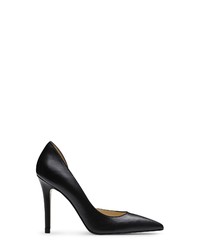 schwarze Leder Pumps von Evita