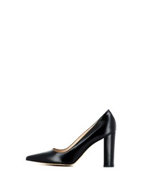 schwarze Leder Pumps von Evita