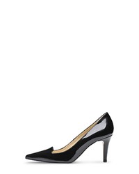 schwarze Leder Pumps von Evita