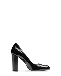 schwarze Leder Pumps von Evita