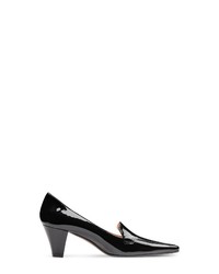 schwarze Leder Pumps von Evita