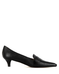 schwarze Leder Pumps von Evita