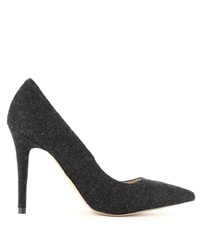 schwarze Leder Pumps von Evita