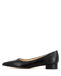 schwarze Leder Pumps von Evita