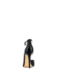 schwarze Leder Pumps von Evita