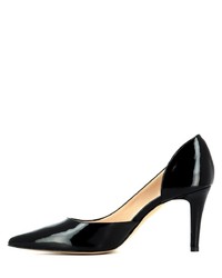 schwarze Leder Pumps von Evita