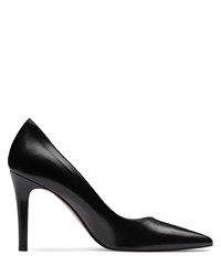 schwarze Leder Pumps von Evita