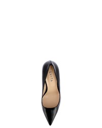 schwarze Leder Pumps von Evita