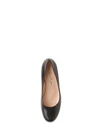 schwarze Leder Pumps von Evita