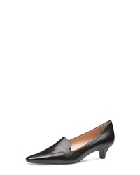 schwarze Leder Pumps von Evita