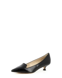 schwarze Leder Pumps von Evita