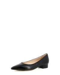 schwarze Leder Pumps von Evita