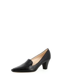 schwarze Leder Pumps von Evita