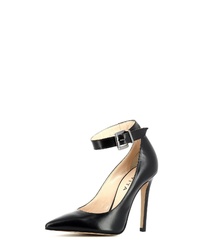 schwarze Leder Pumps von Evita