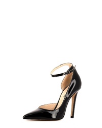 schwarze Leder Pumps von Evita