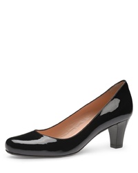 schwarze Leder Pumps von Evita