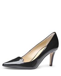 schwarze Leder Pumps von Evita