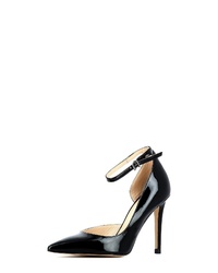 schwarze Leder Pumps von Evita