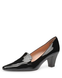 schwarze Leder Pumps von Evita