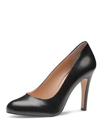 schwarze Leder Pumps von Evita