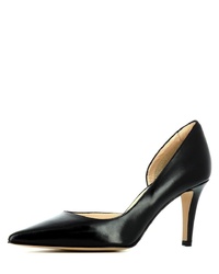 schwarze Leder Pumps von Evita