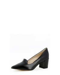 schwarze Leder Pumps von Evita