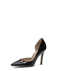 schwarze Leder Pumps von Evita