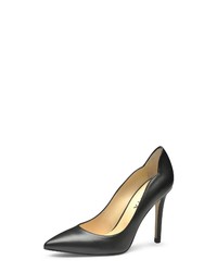 schwarze Leder Pumps von Evita