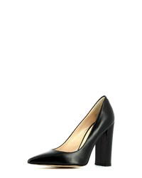 schwarze Leder Pumps von Evita