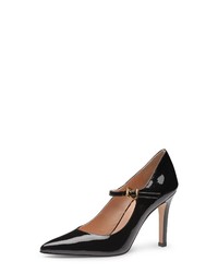 schwarze Leder Pumps von Evita