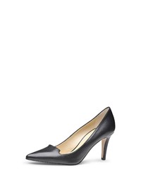 schwarze Leder Pumps von Evita