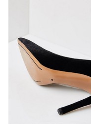 schwarze Leder Pumps von faina