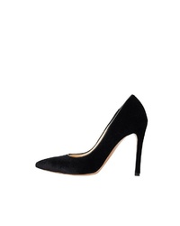 schwarze Leder Pumps von faina