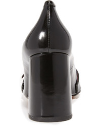 schwarze Leder Pumps von Marc Jacobs