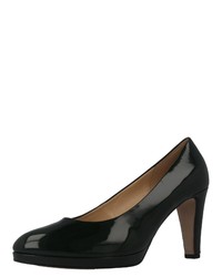 schwarze Leder Pumps von Gabor