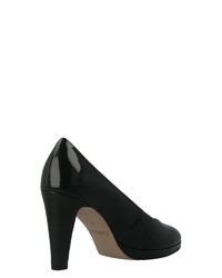 schwarze Leder Pumps von Gabor