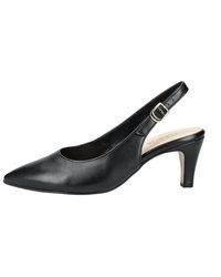 schwarze Leder Pumps von Gabor