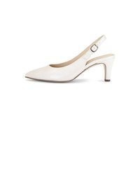 schwarze Leder Pumps von Gabor