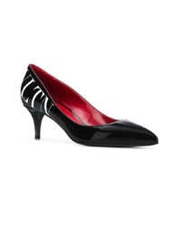 schwarze Leder Pumps von Valentino