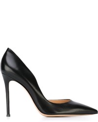 schwarze Leder Pumps von Gianvito Rossi