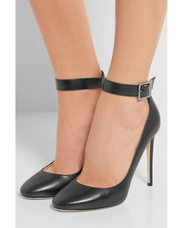 schwarze Leder Pumps von Jimmy Choo