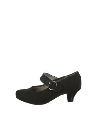 schwarze Leder Pumps von Jenny