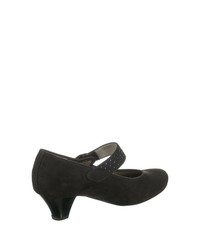 schwarze Leder Pumps von Jenny