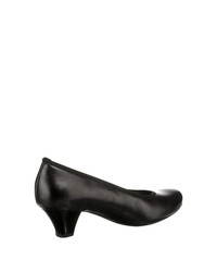 schwarze Leder Pumps von Jenny