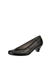 schwarze Leder Pumps von Jenny